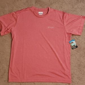 Heathered red Columbia Men's Shirt